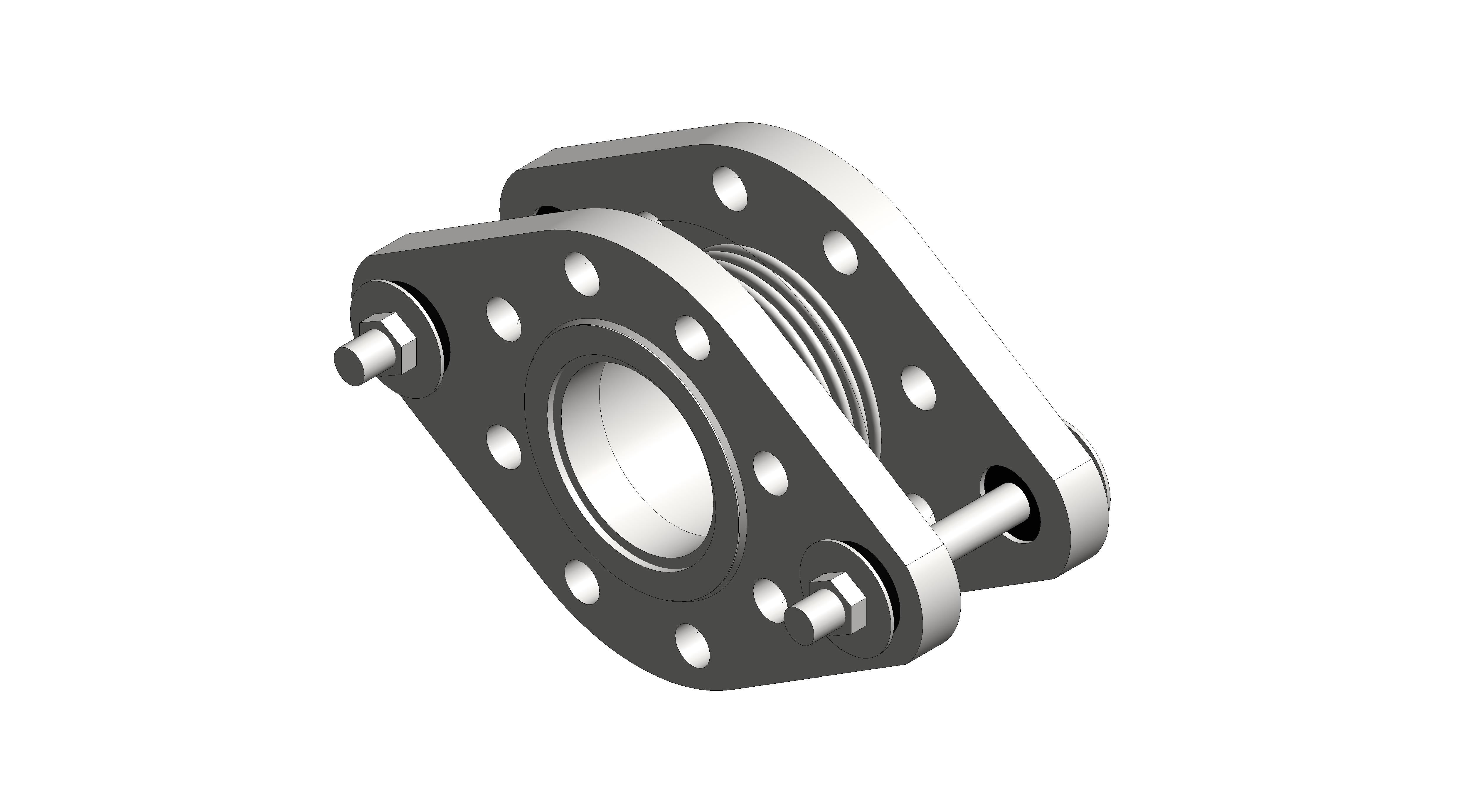 Product: Stainless Steel Tied Pump Flexible Connectors PN25 [33/0592]