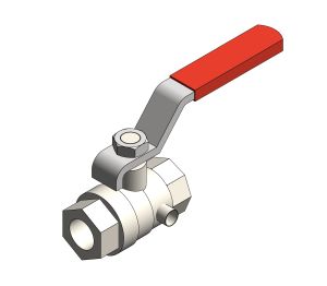 Product: BSP Brass Ball Valve C/W Drain Lever [00/2042]