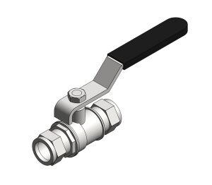 Product: NP Brass CxC Ball Valve Lever [00/0198]