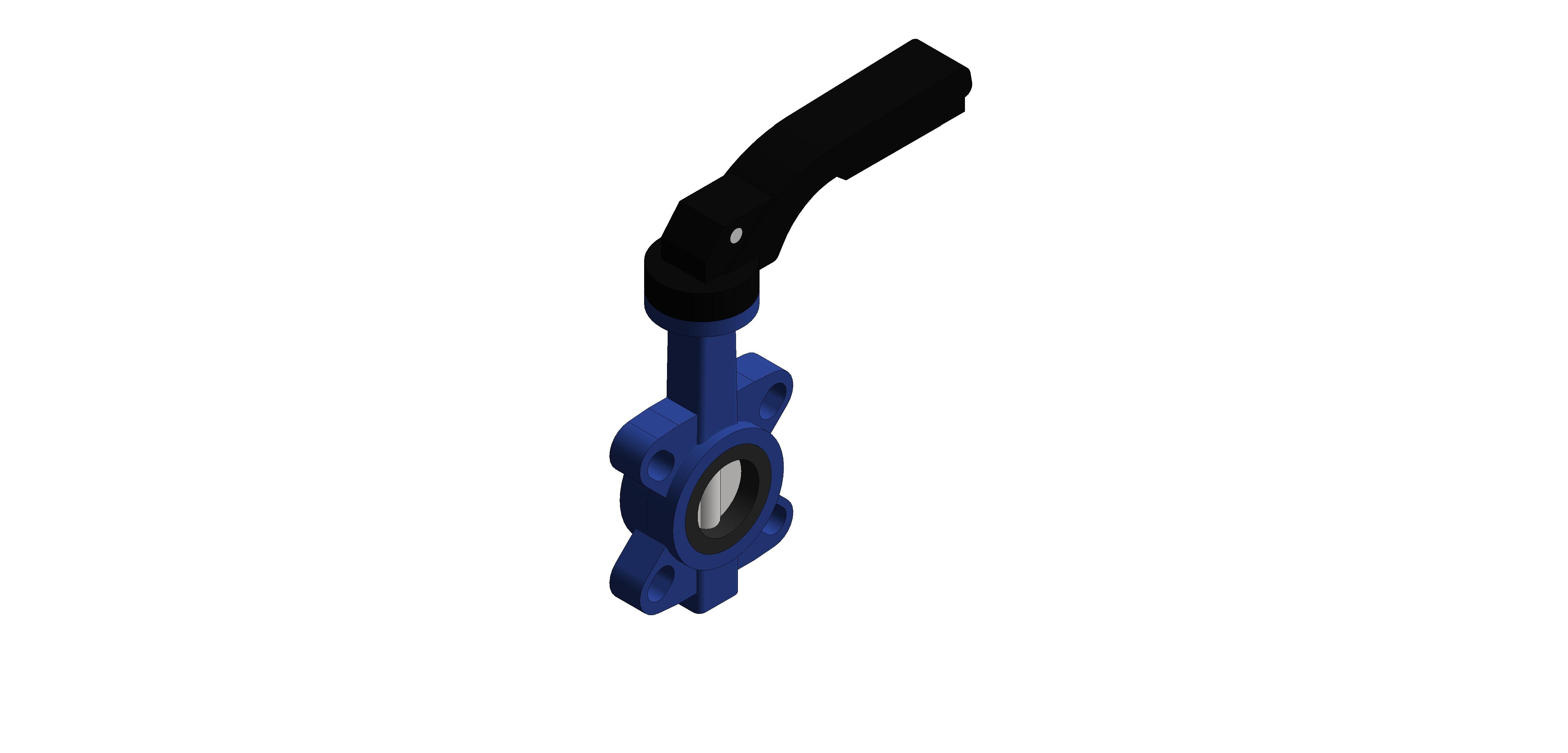 Product: Semi Lugged Butterfly Valve [00/0497]
