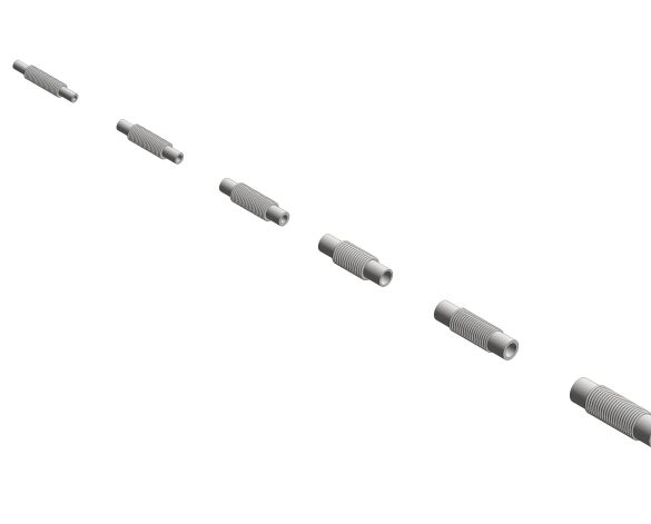 Product: Stainless Steel BSP Male Axial Expansion Joints [33/0612]