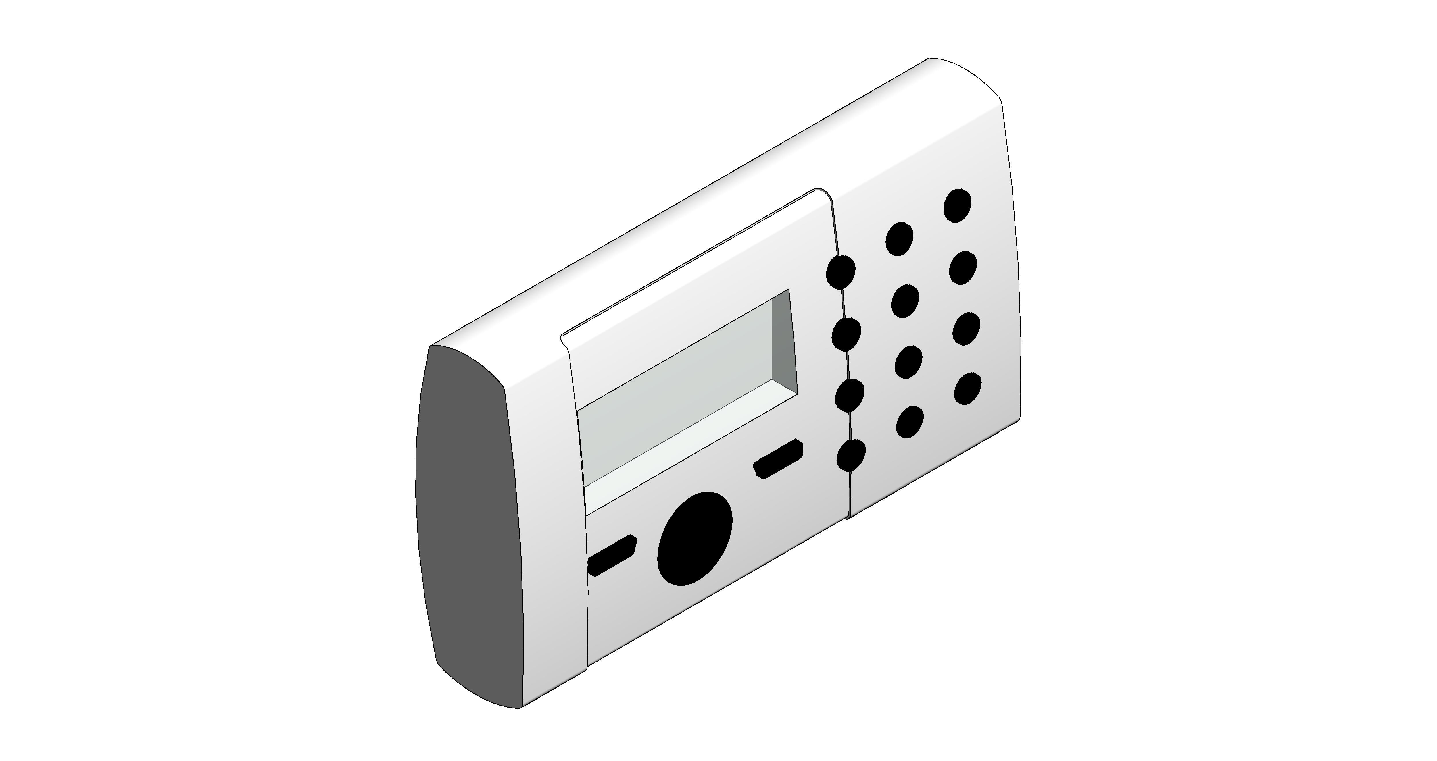 Product: SPCK421.100 LCD keypad.2x16 Char.