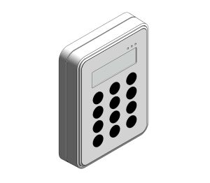 Product: VR40S-MF NGCR MIFARE EV1 Reader + keypad