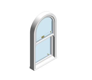 Product: ECOSlide® PVC-U - Standard Sliding Sash Window – True Arch