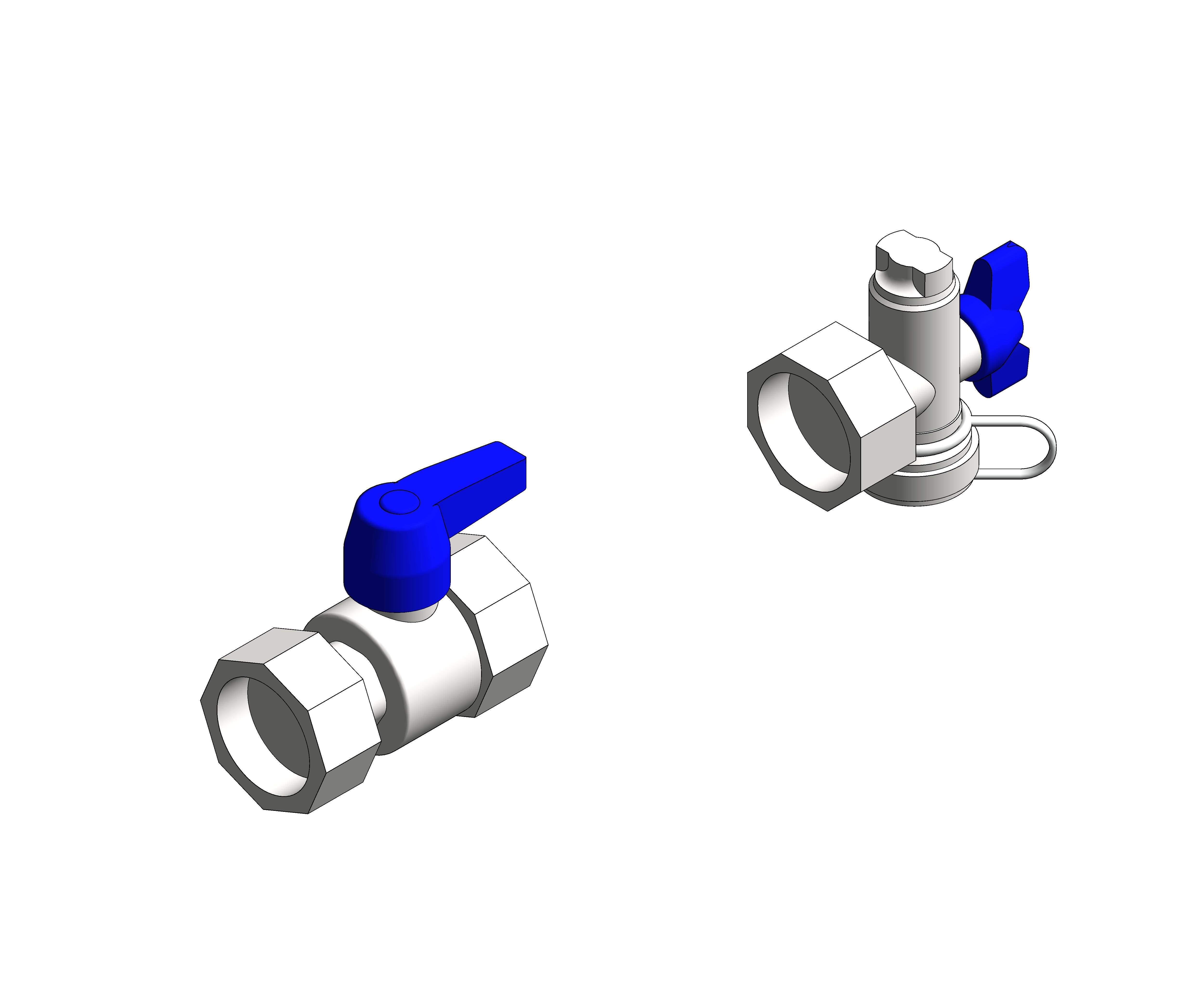 Product: ES-SET Q of brass for manifolds HKV2010 and HKV2013A
