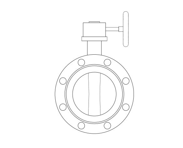 Product: Drinking Water - Sylax With Manual Gear Box - Double Flanged