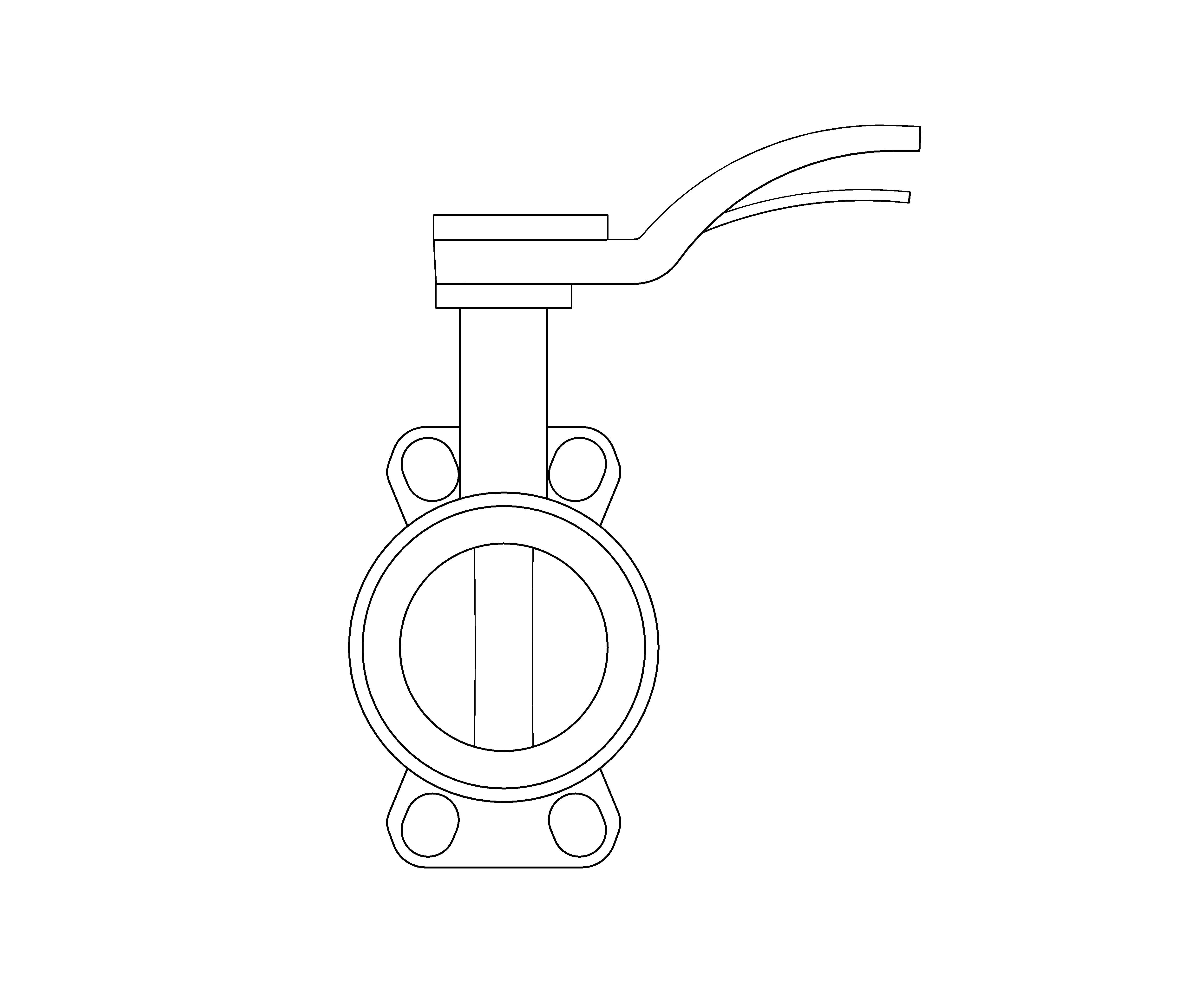 Product: Drinking Water - Sylax With Notched Ductile Iron Handlever - Wafer