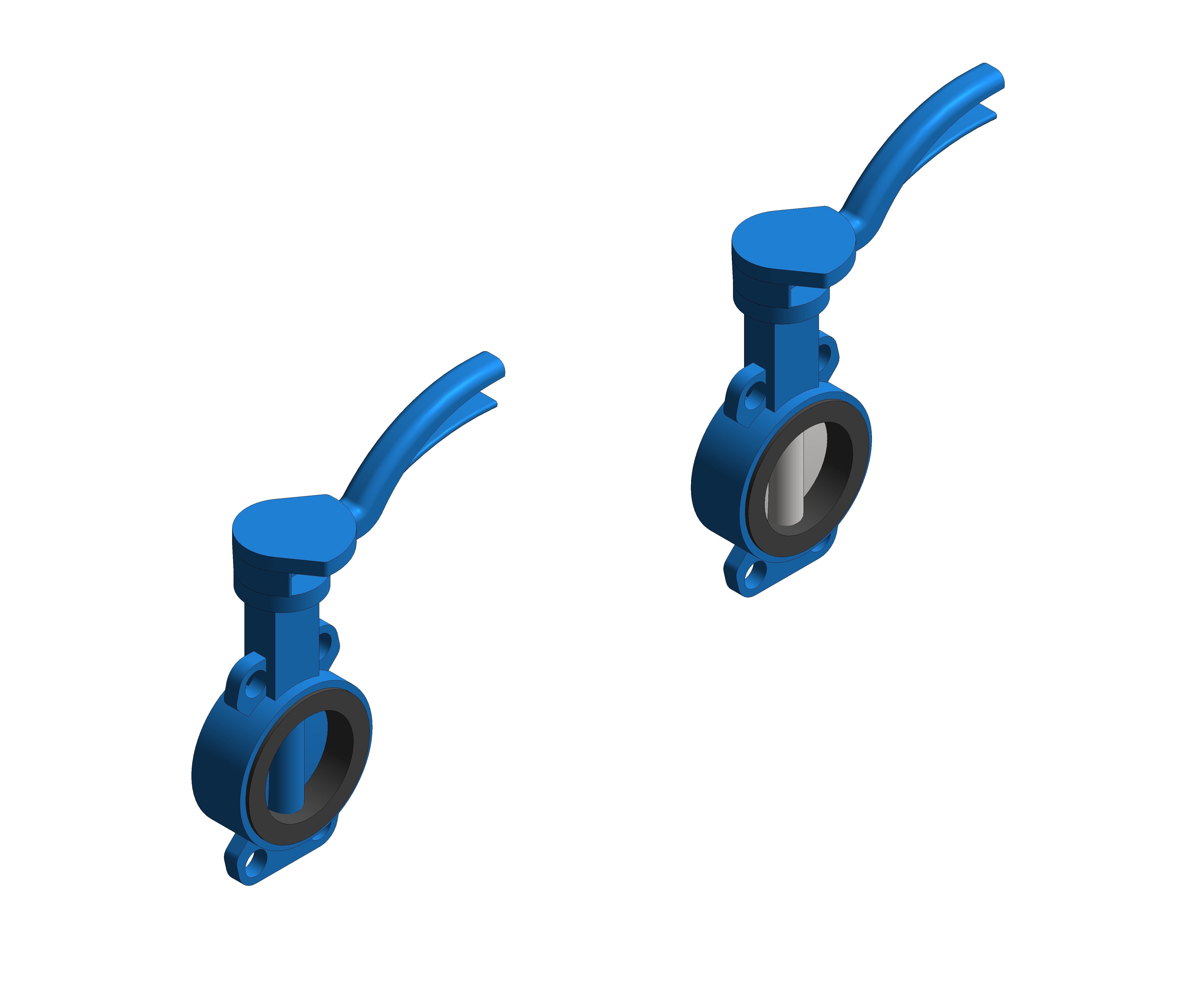 Product: Drinking Water - Sylax With Notched Ductile Iron Handlever - Wafer
