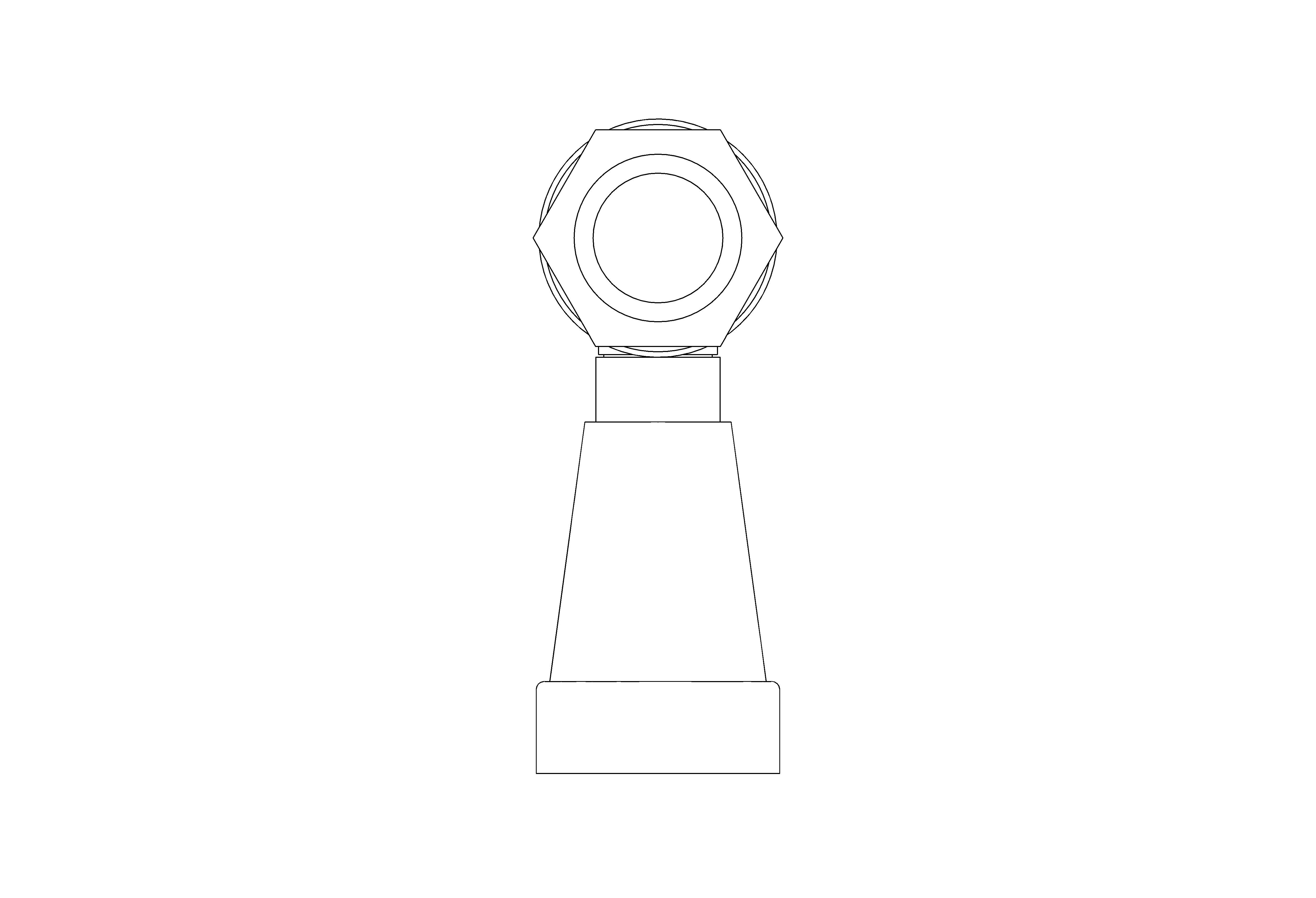 bimstore side image of the Watts CA 2096 - Backflow Preventer CA type
