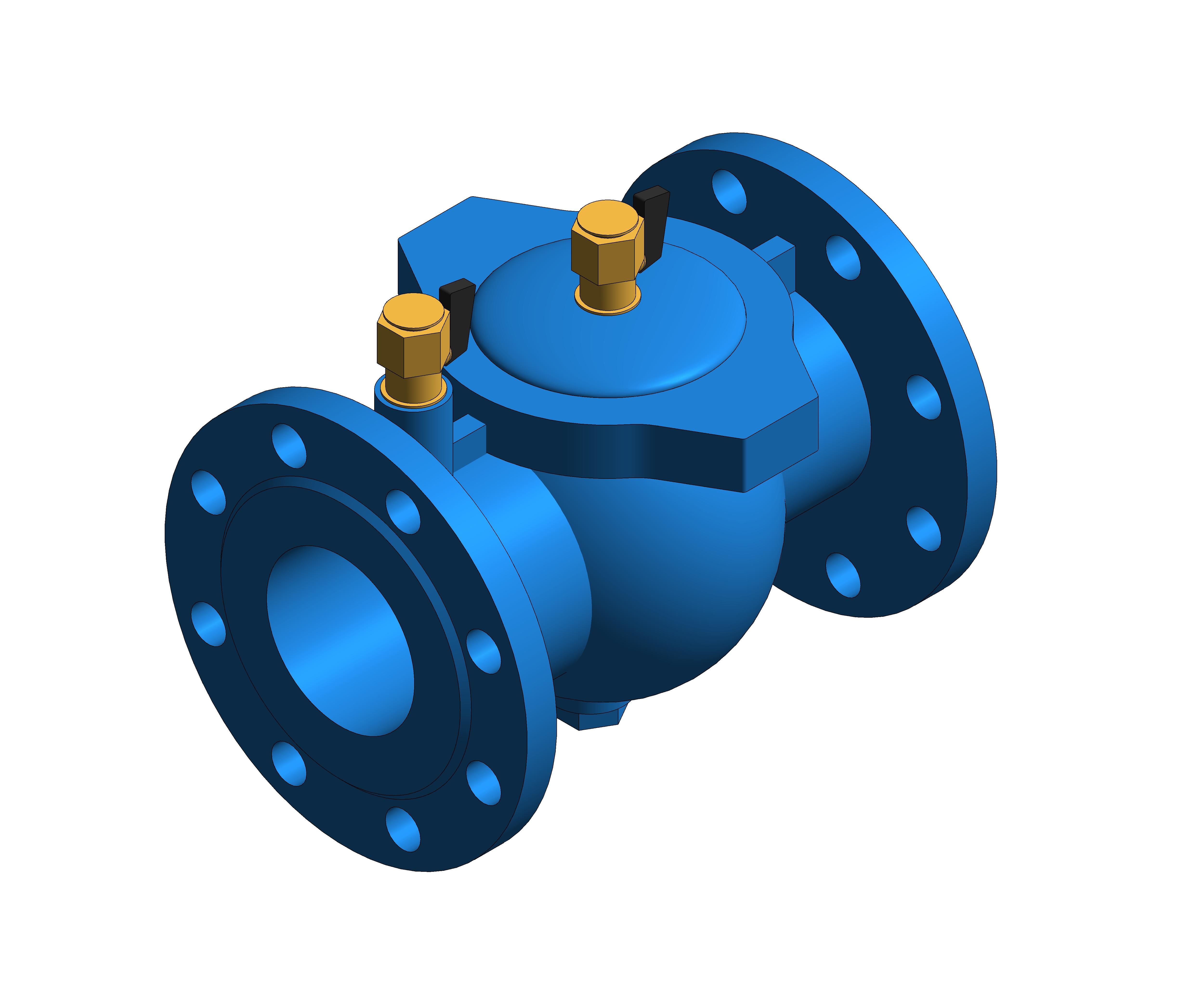 bimstore 3D image of the Watts EA 453 - Anti-pollution Cast Iron Check Valve
