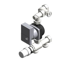ISOMIX-F - Control unit for panel heating / cooling systems