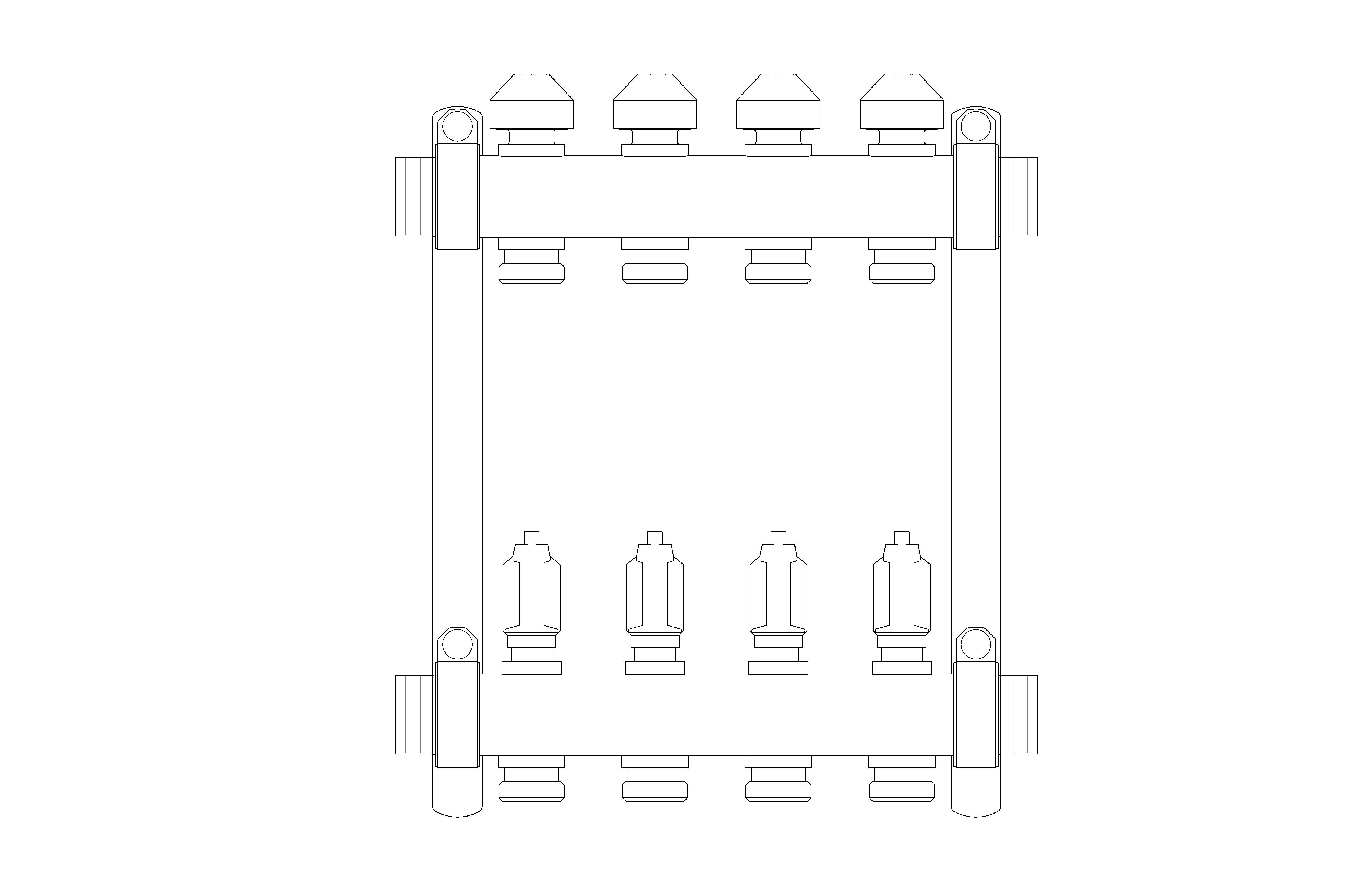 Product: Manifold Stainless Steel HKV2013A (0-6L)