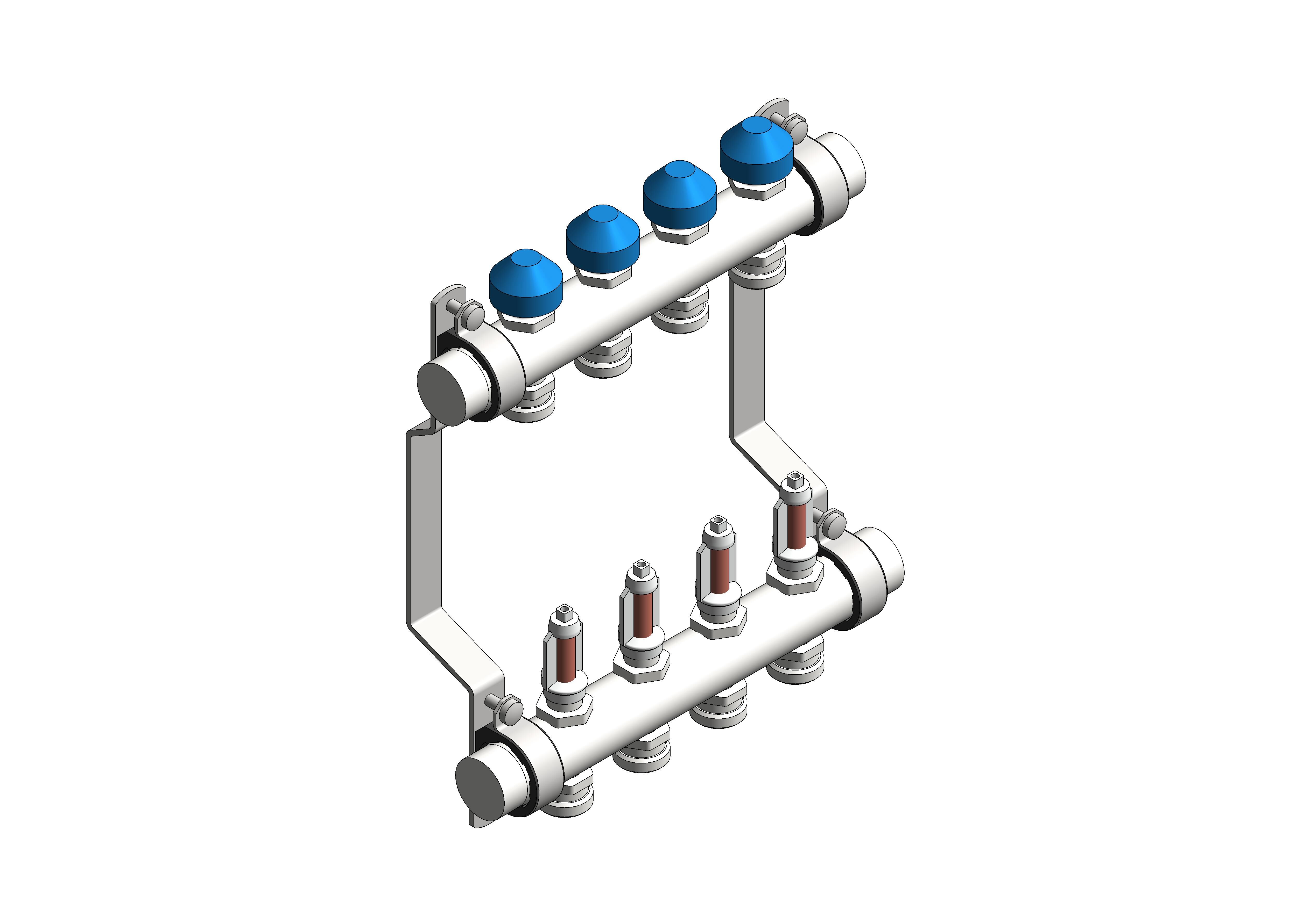 Product: Manifold Stainless Steel HKV2013A (0-4L)