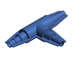 Image of Microflex pre-insulated piping - Insulated T-piece kit