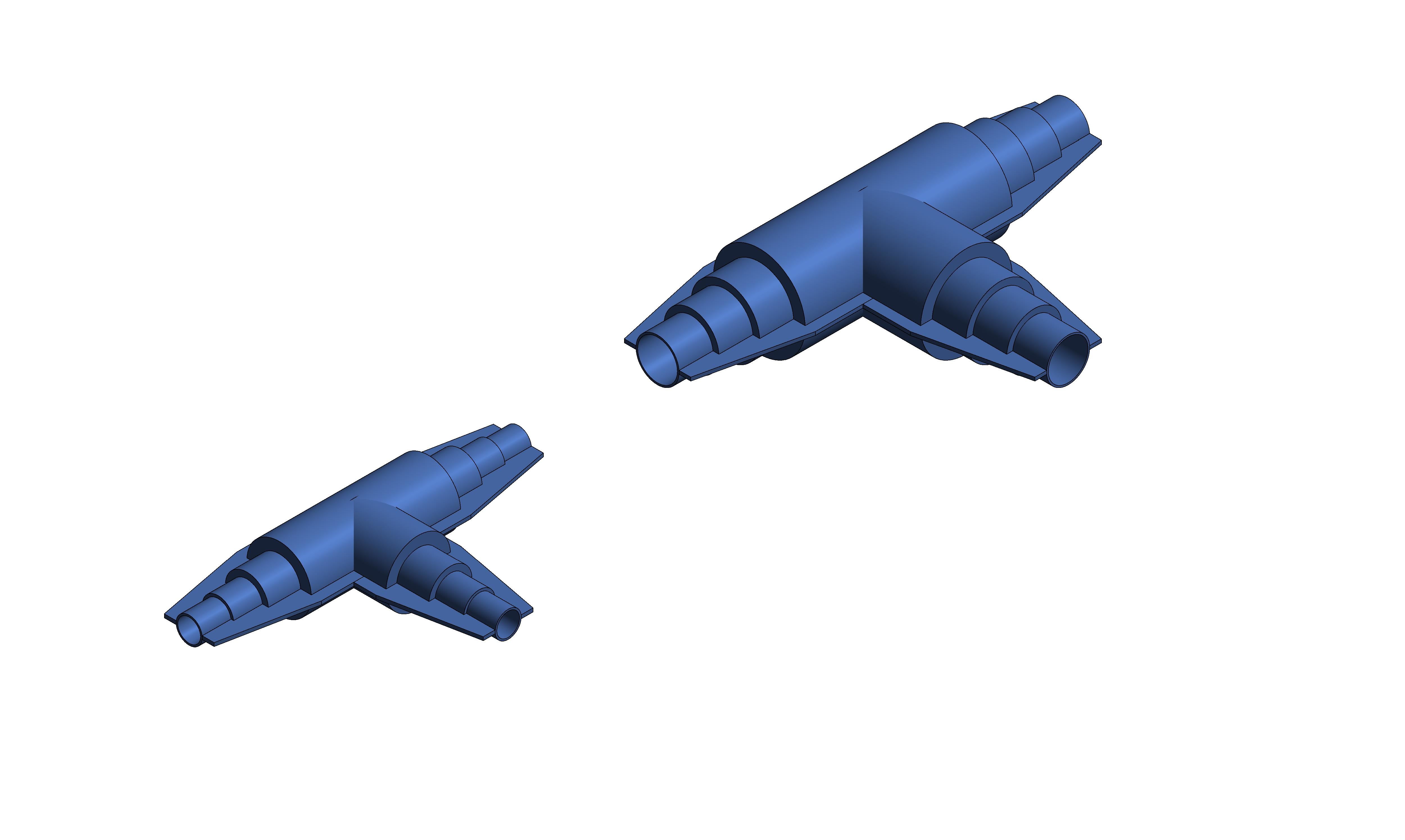 Image of Microflex pre-insulated piping - Insulated T-piece kit