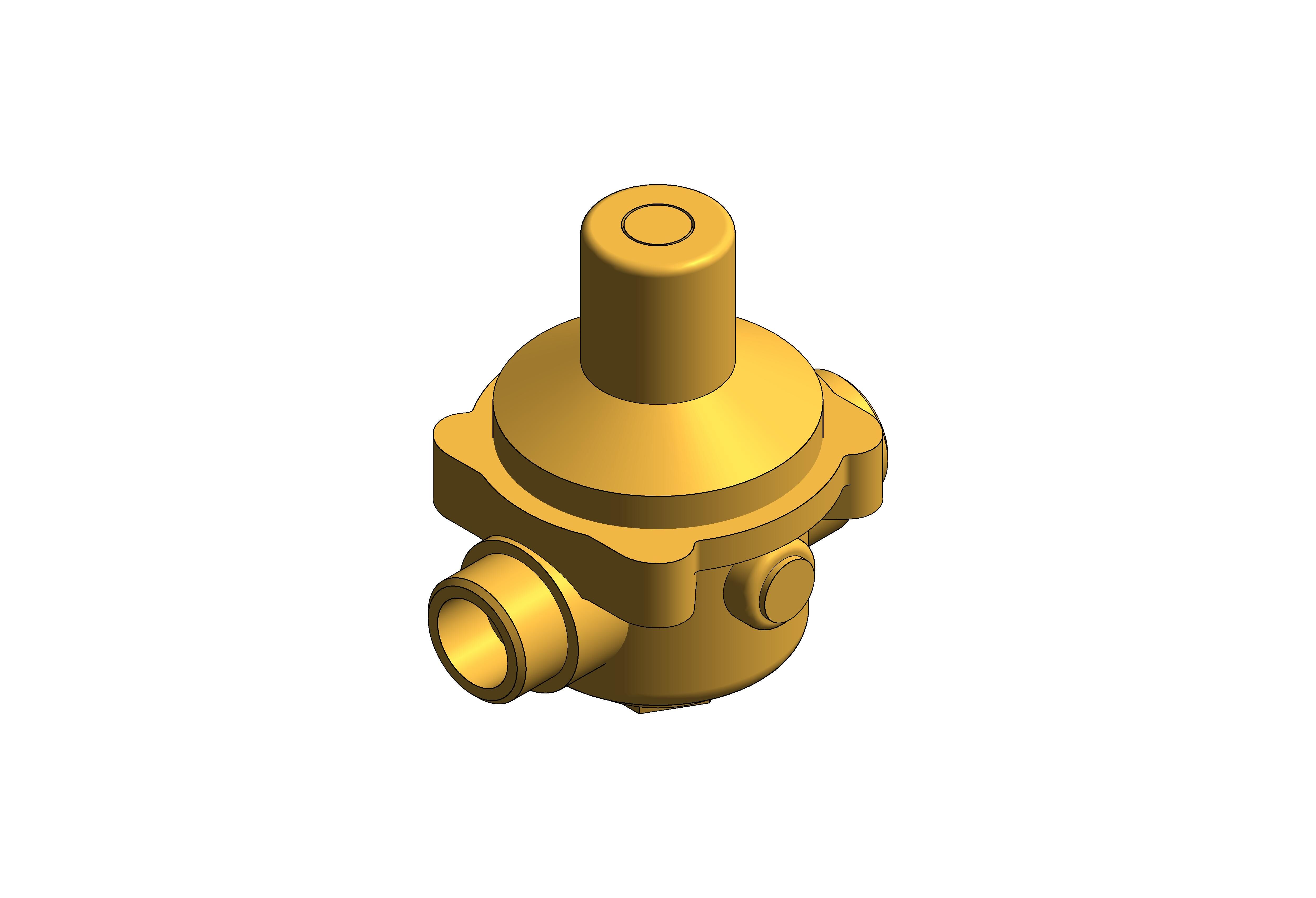 bimstore 3D image of the Watts RDP 11 Pressure Reducing Valve