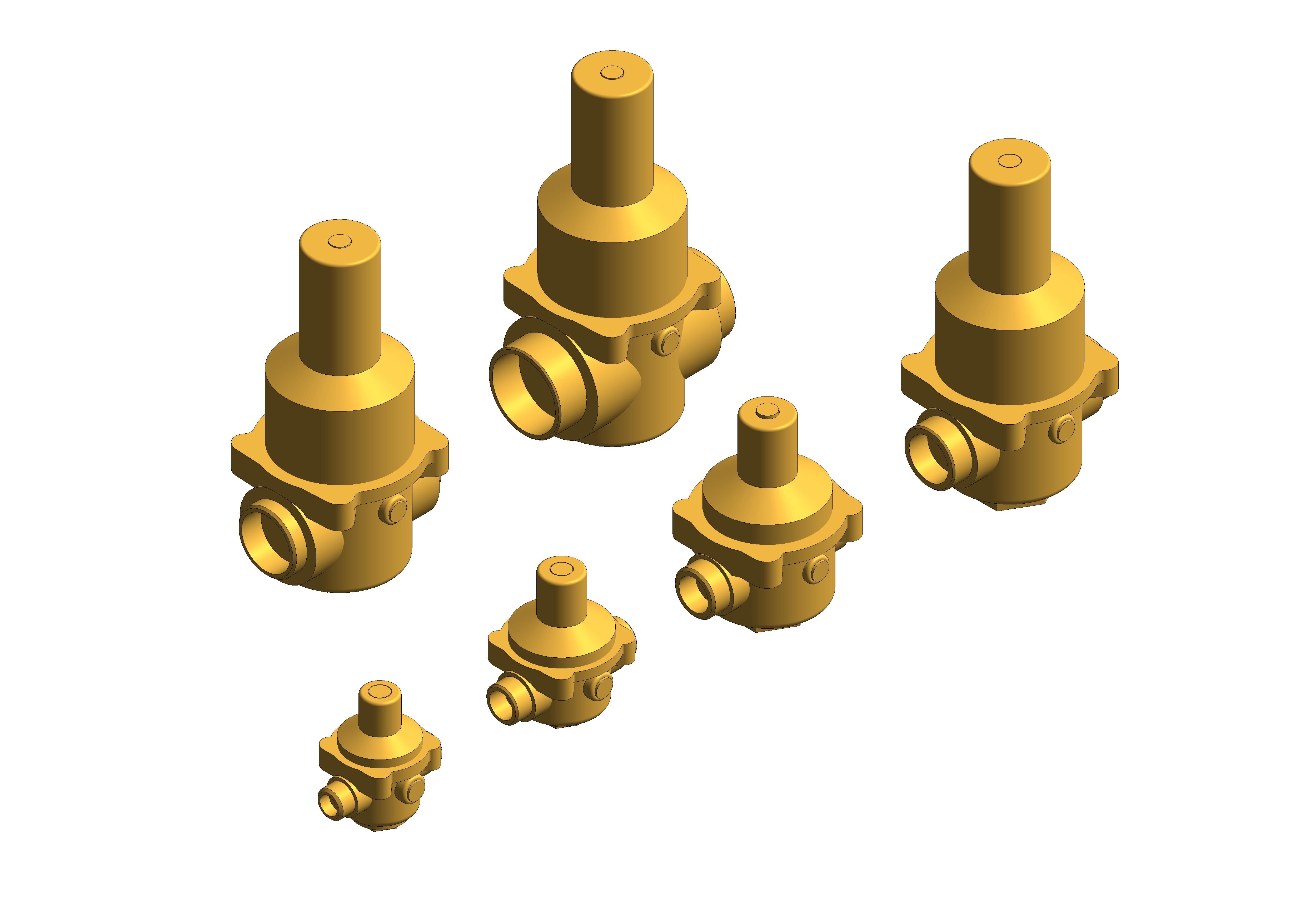bimstore 3D all image of the Watts RDP 11 Pressure Reducing Valve