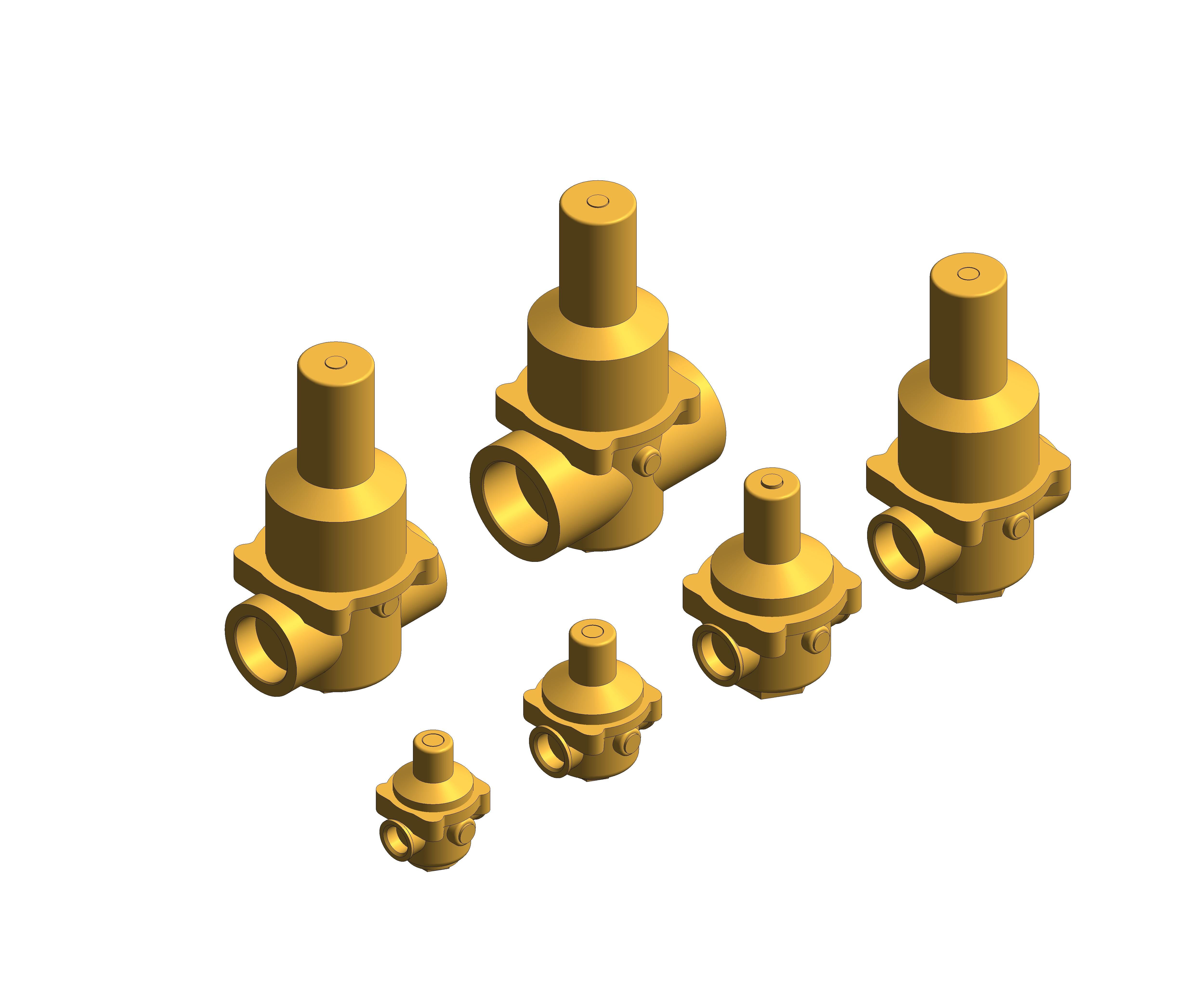 bimstore 3D all image of the Watts RDP 11bis Pressure Reducing Valve