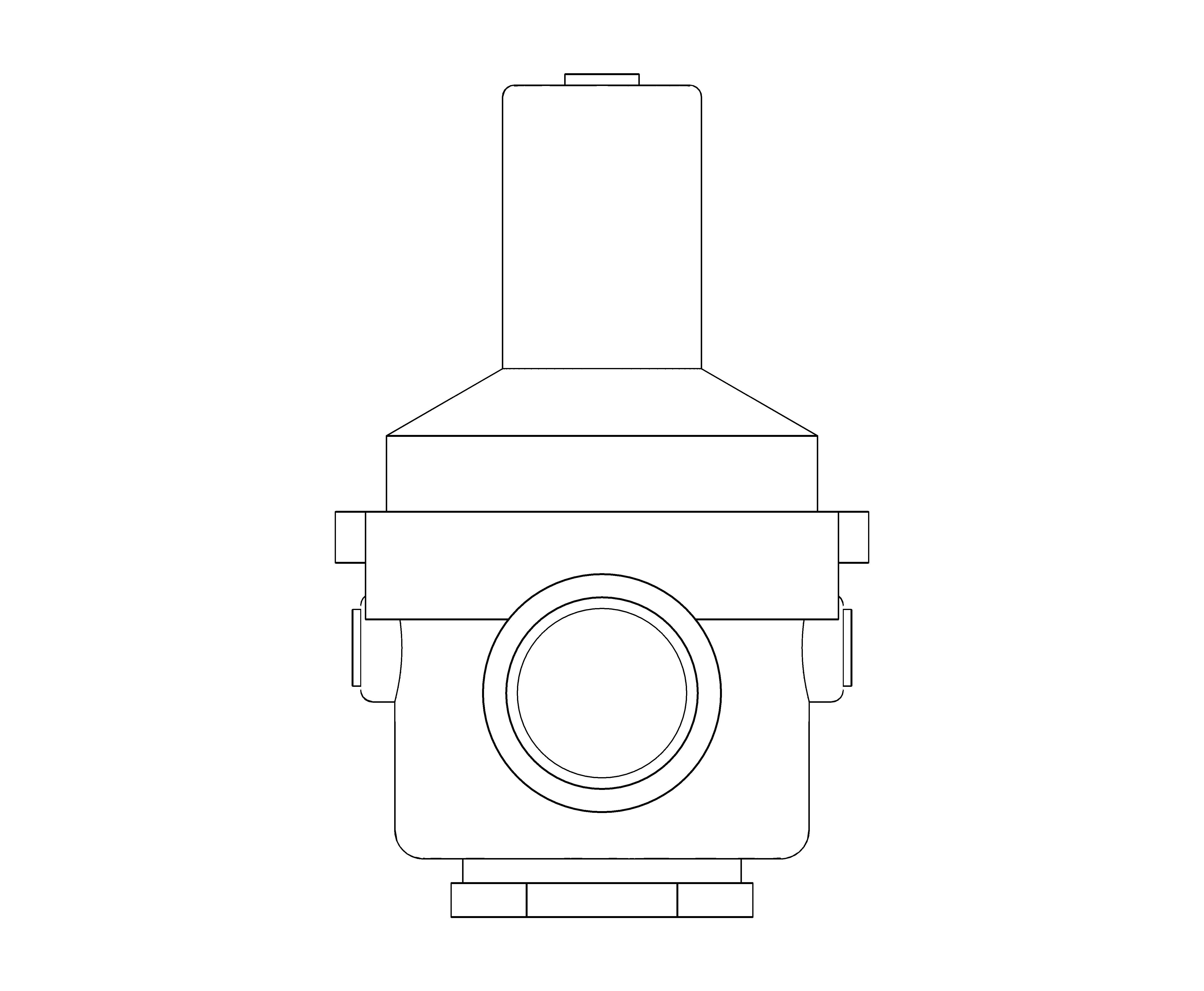bimstore side image of the Watts RDP 11bis Pressure Reducing Valve