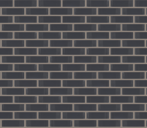 Product: Oslo Dark Grey Glazed Brick Slip