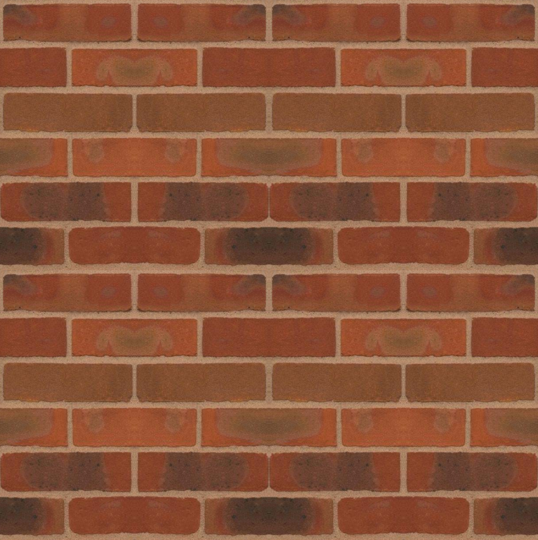 Product: Cholesbury Dark Red Multi Facing Brick