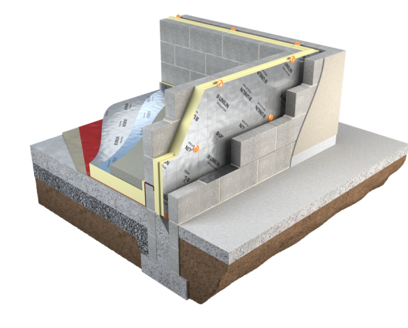 Product: Thin-R Partial Fill Cavity Wall