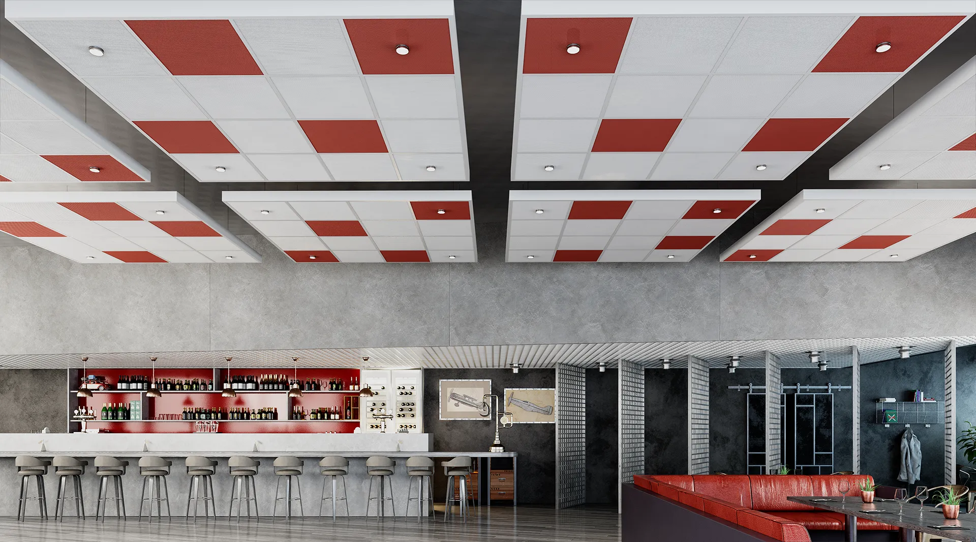 Product: DecoMesh KD100 Ceiling Tiles