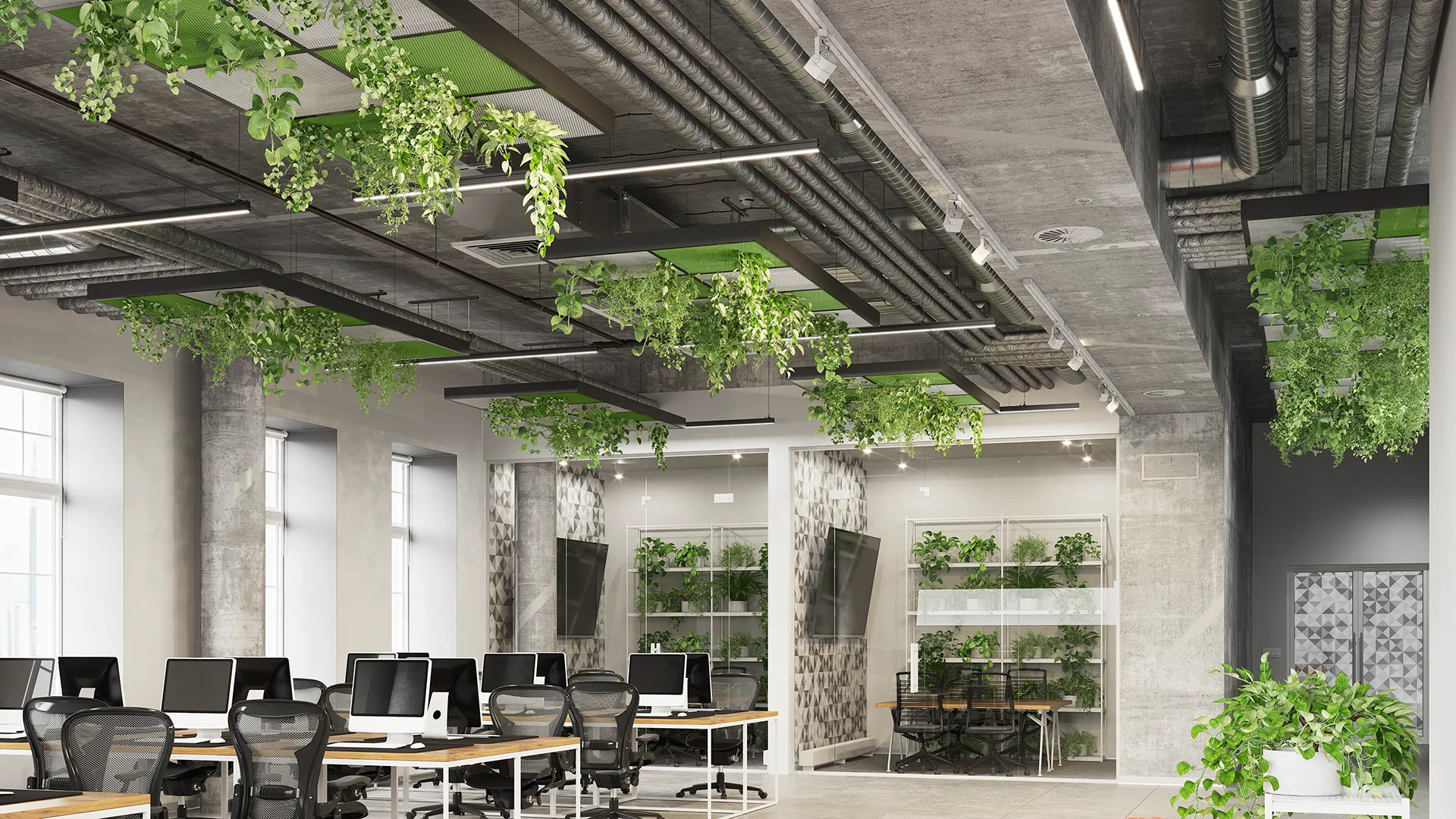 Product: DecoMesh RB35 Ceiling Tiles