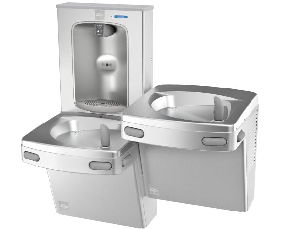 Image of Chill Fountain On-Wall Chiller Bubbler Bottle Filler Double