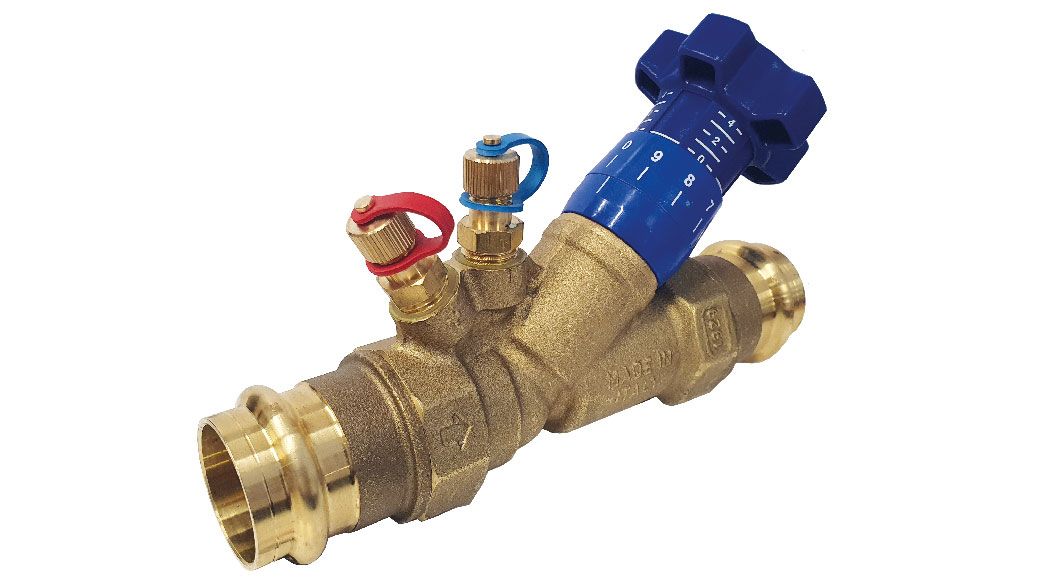 Press-Fit Fixed Orifice Double Regulating Valve