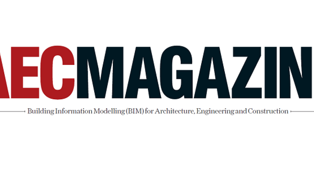 Logo: <b>bim</b>store objects dominate the front cover of this month's AEC Magazine