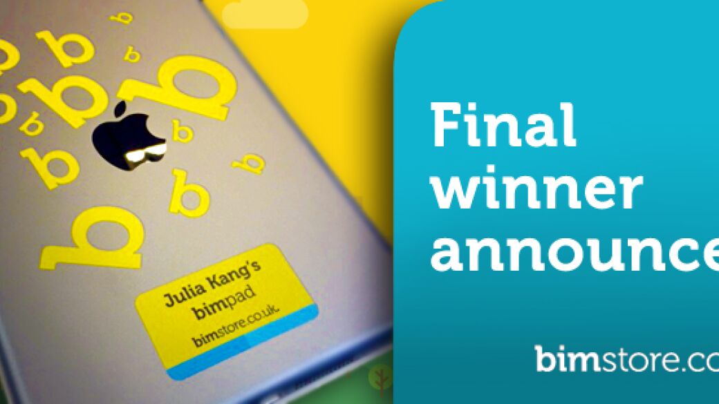 Logo: <b>bim</b>store Profile Completion Competition: Final winner announced