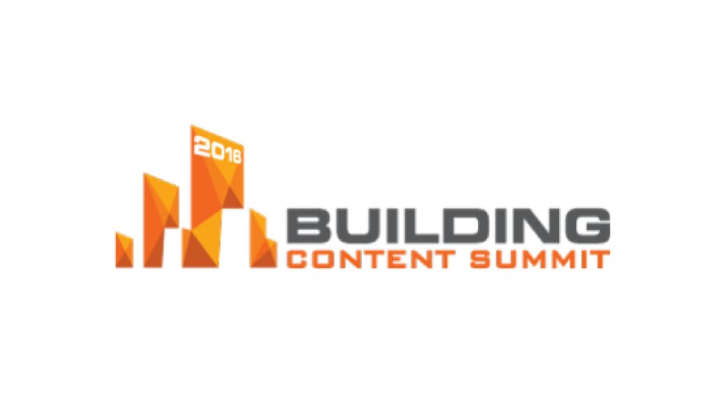 Logo: Building Content Summit 2016 Europe