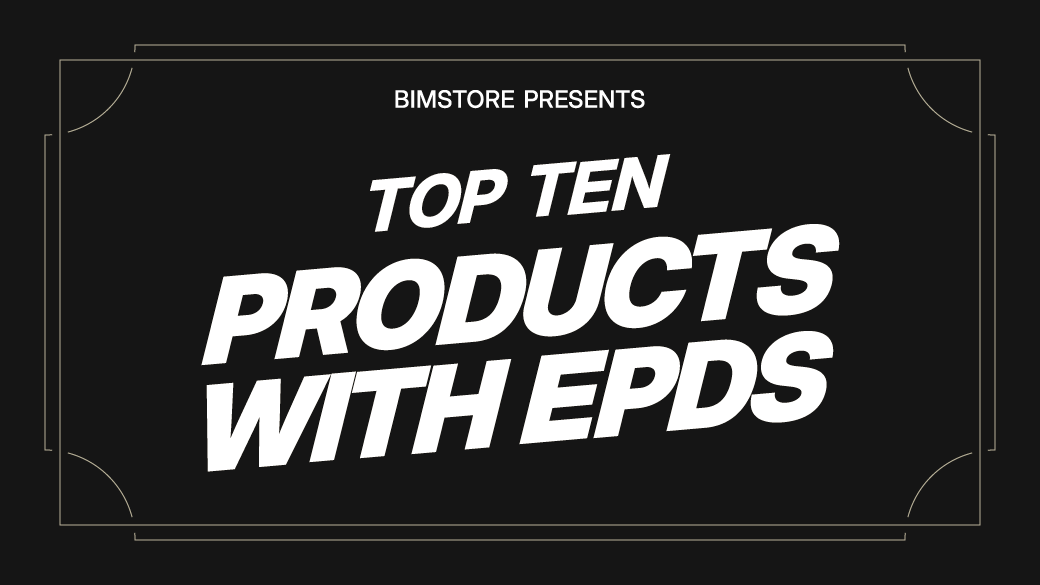 Bimstore BIM Environmental Product Declarations