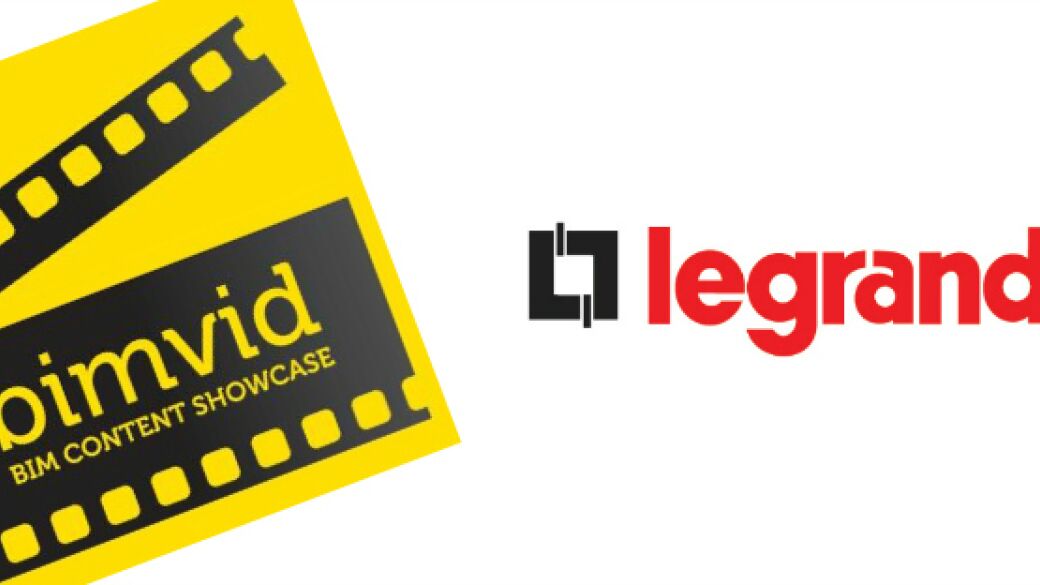 Logo: New bimstore bimvids live for Legrand