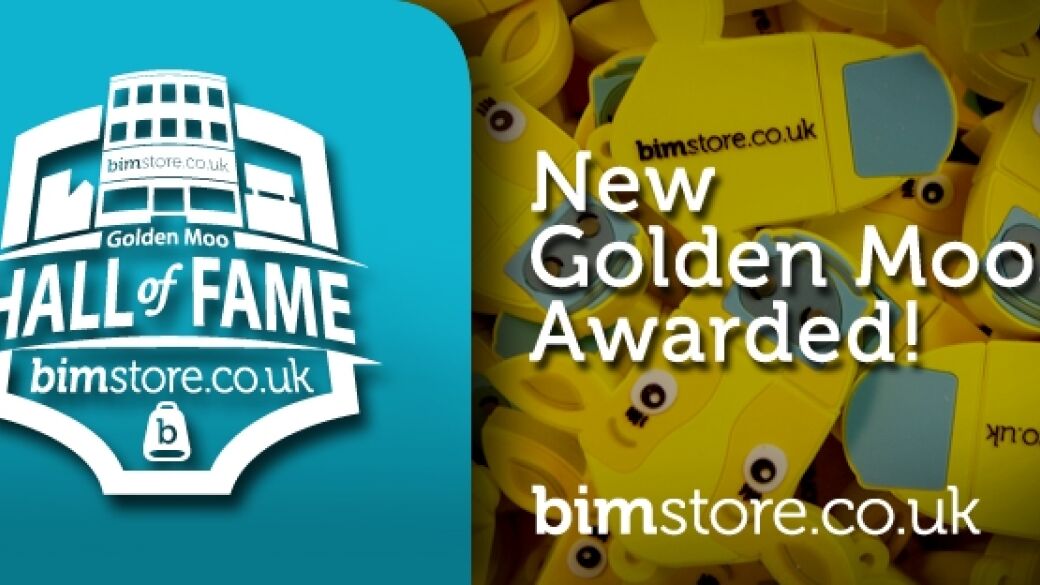 Logo: The Golden Moo - the ultimate <b>bim</b>store collector's item