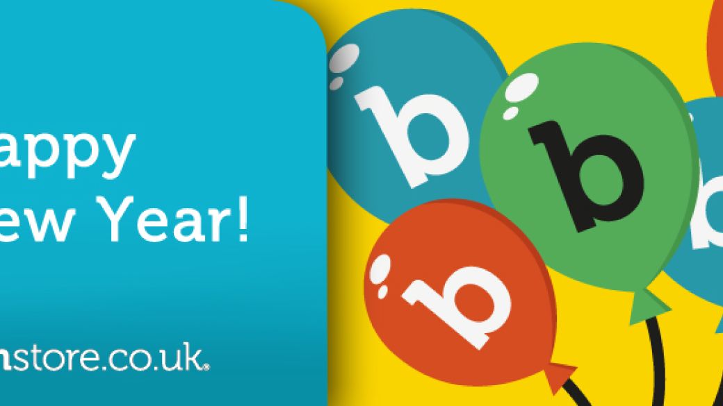 Logo: Happy New Year from bimstore!