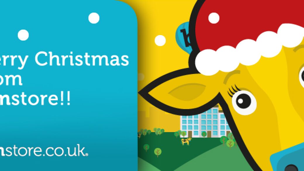 Logo: bimstore wish you a very merry Christmas!