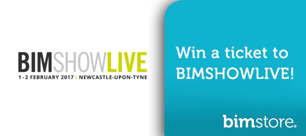 Logo: Win your ticket to BIM Show Live 2017 with <strong>bim</strong>store!