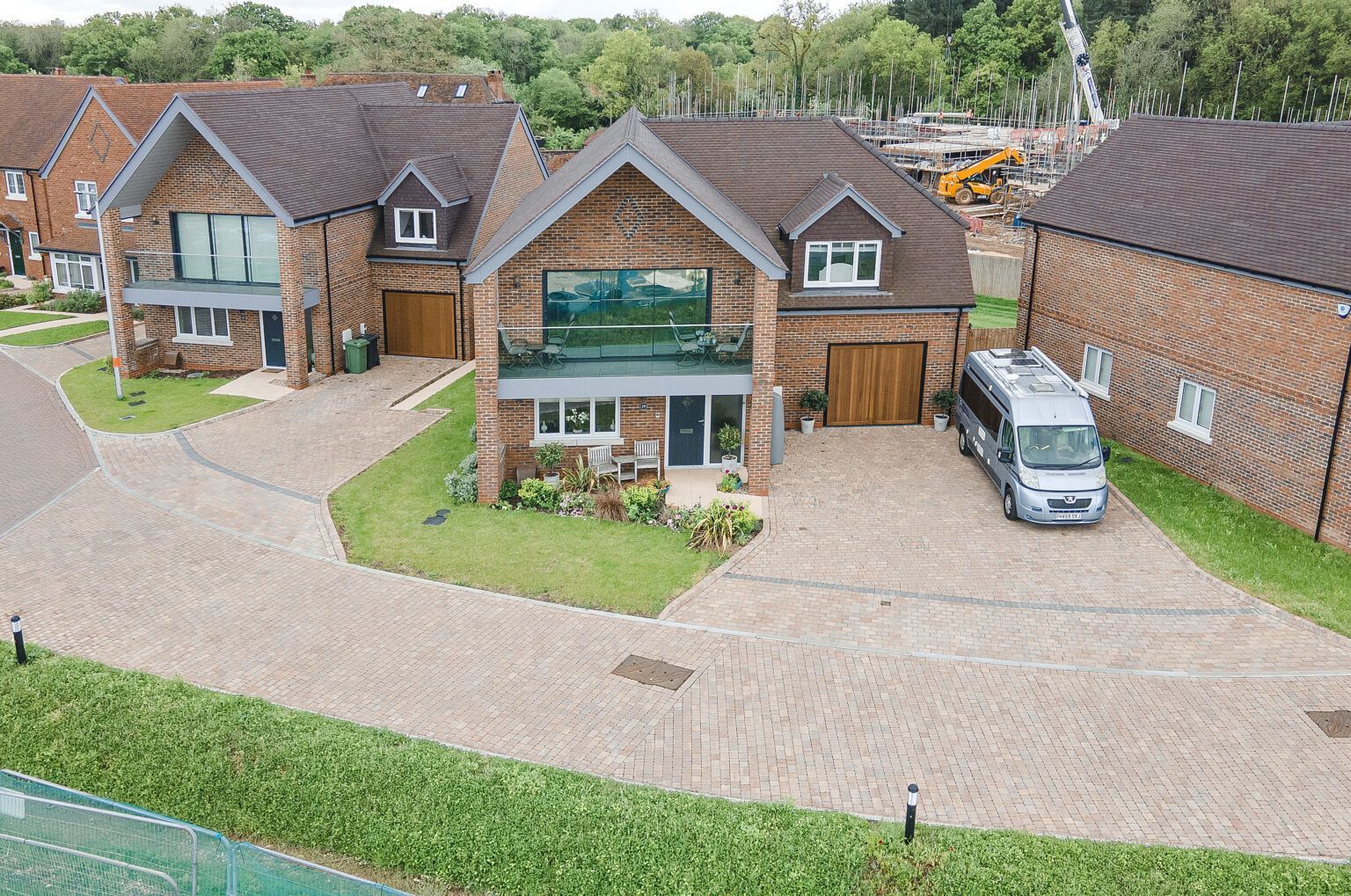 Darcliffe Homes | Permeable Paving | Alpha Flow | Housing Development