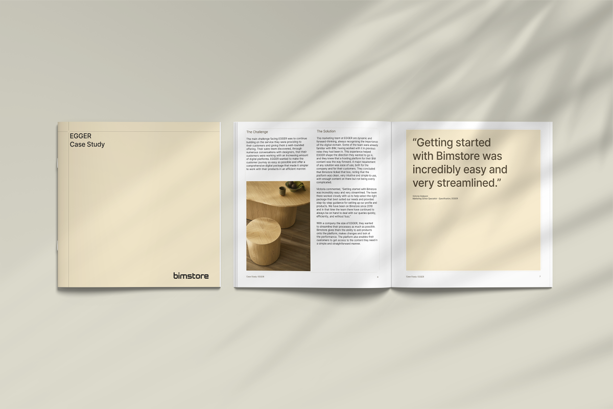 Bimstore and EGGER case study