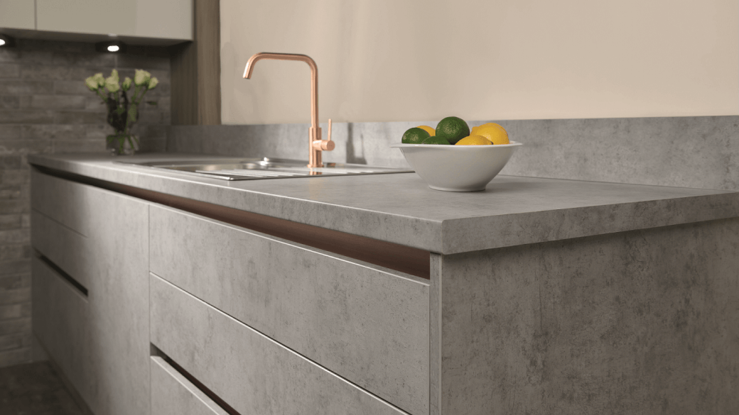 Worktops that offer you more | F186 ST9 Light Grey Chicago Concrete