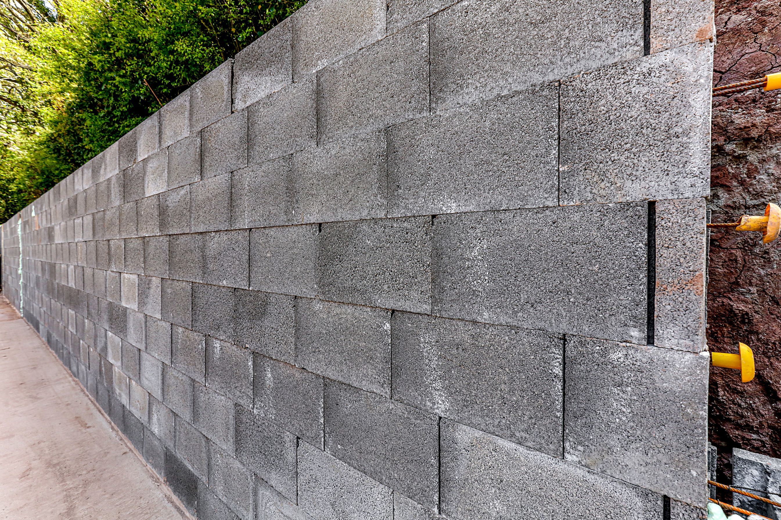 Ibstock Retaining Wall