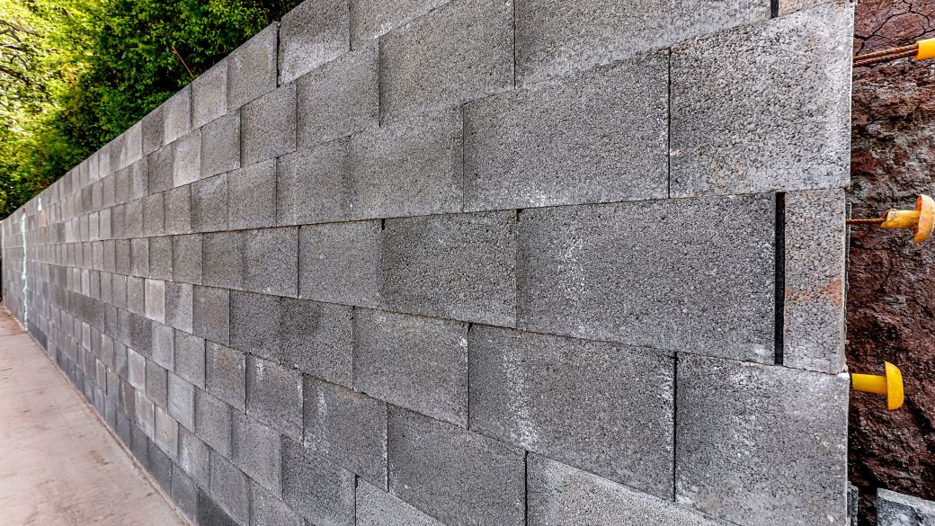 Ibstock Retaining Wall