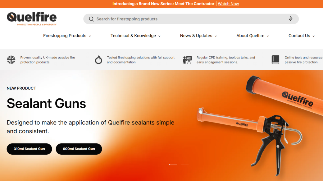 Quelfire New Website