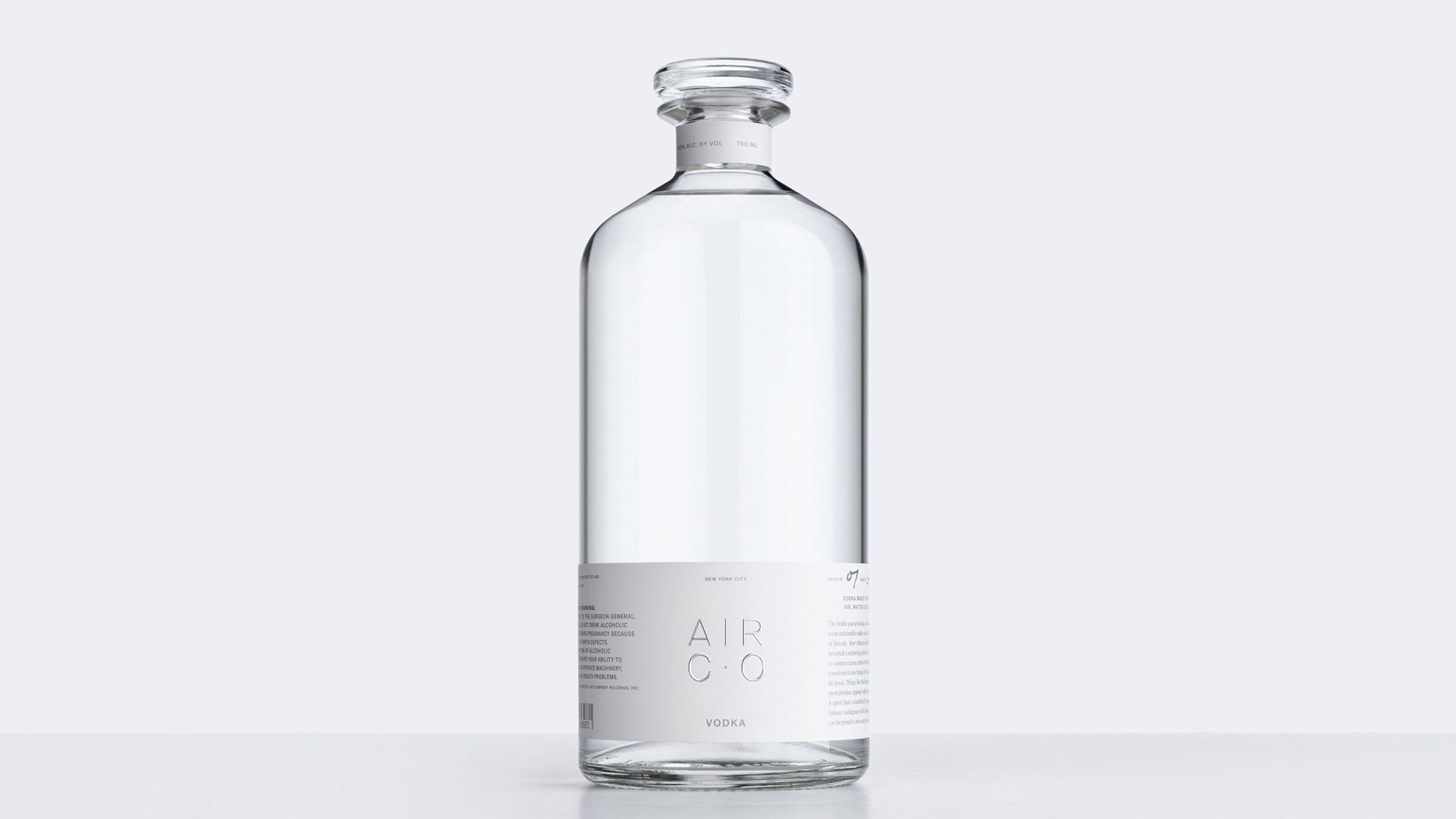 carbon-negative vodka